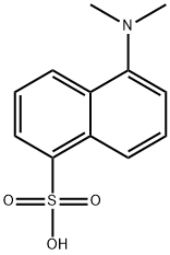 5-二甲氨基-1-萘磺酸 结构式