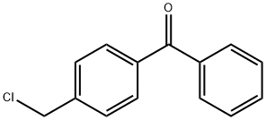 [4-(クロロメチル)フェニル]フェニルメタノン 化学構造式