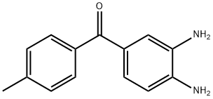 (3,4-DiaMinophenyl)(4-Methylphenyl)-Methanone, 42754-53-0, 结构式