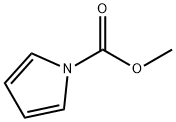 甲基吡咯-1-羧酸酯 结构式