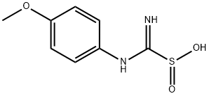 IMINO(4-METHOXYANILINO)METHANESULFINIC ACID Structure