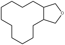 tetradecahydrocyclododeca[c]furan Struktur