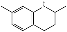 1,2,3,4-テトラヒドロ-2,7-ジメチルキノリン 化学構造式