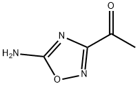 Ethanone, 1-(5-amino-1,2,4-oxadiazol-3-yl)- (9CI) Struktur