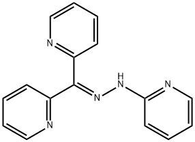 2,2''-DIPYRIDYL KETONE 2-PYRIDYLHYDRAZONE Struktur