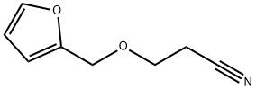 3-(furfuryloxy)propiononitrile Structure