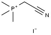 (Cyanomethyl)trimethylphosphanium iodide Struktur