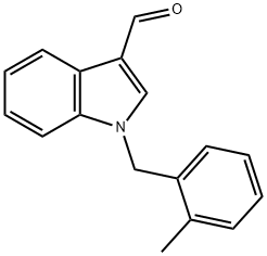 1-(2-METHYLBENZYL)-1H-INDOLE-3-CARBALDEHYDE Structure