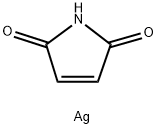 1H-pyrrole-2,5-dione, silver(1+) salt Structure