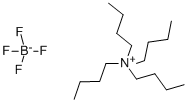 テトラブチルアンモニウムテトラフルオロボラート 化学構造式