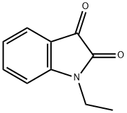1-エチル-1H-インドール-2,3-ジオン 化学構造式