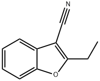 3-氰基-2-乙基苯并呋喃, 42901-97-3, 结构式