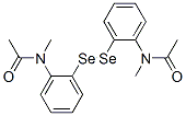 N,N'-(diselenodi-2,1-phenylene)bis(N-methylacetamide) Structure