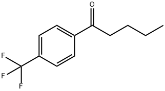 1-(4-三氟甲苯基)戊酮, 42916-66-5, 结构式