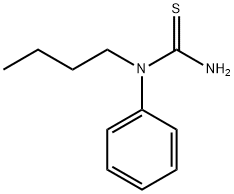 Thiourea,  N-butyl-N-phenyl- Struktur