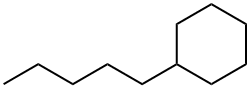 アミルシクロヘキサン 化学構造式
