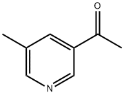 3 - 乙酰基 - 5 - 甲基吡啶 结构式