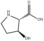 3β-ヒドロキシ-L-プロリン 化学構造式