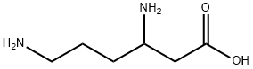beta-lysine, 4299-56-3, 结构式
