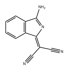 1-(DICYANOMETHYLENE)-3-IMINOISOINDOLINE Struktur