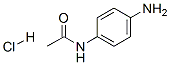 对氨基乙酰苯胺盐酸盐, 43036-07-3, 结构式