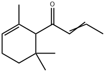 1-(2,6,6-三甲基-2-环己烯-1-基)-2-丁烯-1-酮, 43052-87-5, 结构式