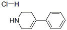 4-苯基-1,2,3,6-四氢吡啶盐酸盐, 43064-12-6, 结构式