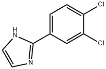 2-(3,4-DICHLORO-PHENYL)-1H-IMIDAZOLE 结构式