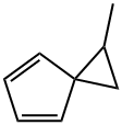 1-Methylspiro(2.4)hepta-4,6-diene 结构式