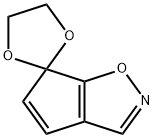 Spiro[6H-cyclopent[d]isoxazole-6,2-[1,3]dioxolane] (9CI) Structure