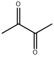 2,3-丁二酮, 431-03-8, 结构式