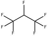 1,1,1,2,3,3,3-Heptafluoropropane Structure