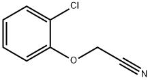 2-氯苯氧基乙腈 结构式