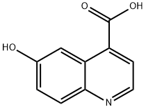 6-羟基喹啉-4-羧酸 结构式