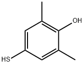 4-巯基-2,6-二甲基苯酚, 43132-86-1, 结构式