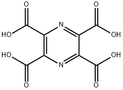 pyrazinetetracarboxylic acid Struktur