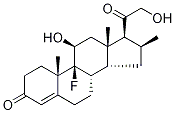 1,2-Dihydro DesoxyMetasone Struktur