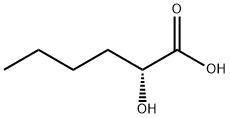 Hexanoic acid, 2-hydroxy-, (2R)- Structure