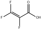 2,3,3-trifluoroacrylic acid Structure