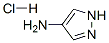 4-アミノピラゾール塩酸塩 化学構造式