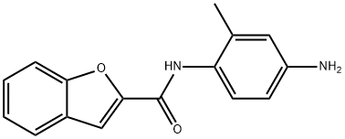 BENZOFURAN-2-CARBOXYLIC ACID (4-AMINO-2-METHYL-PHENYL)-AMIDE Structure