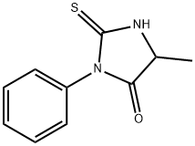苯基硫代乙内酰脲-丙氨酸, 4333-19-1, 结构式