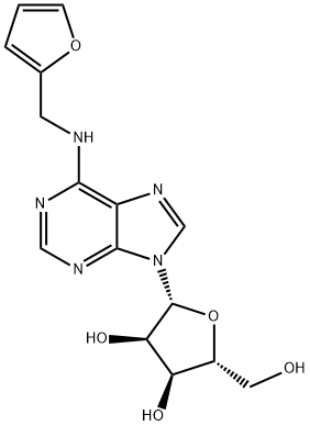 N-(2-Furanylmethyl)-1H-purin-6-amin ribosid