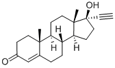炔孕酮, 434-03-7, 结构式