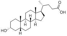石胆酸, 434-13-9, 结构式
