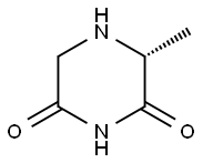 2,6-Piperazinedione,3-methyl-,(3R)-(9CI) Structure
