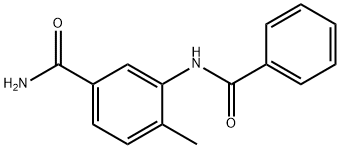 Benzamide, 3-(benzoylamino)-4-methyl- (9CI) Structure