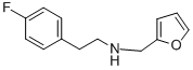 [2-(4-FLUORO-PHENYL)-ETHYL]-FURAN-2-YLMETHYL-AMINE Structure
