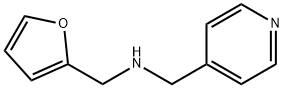 FURAN-2-YLMETHYL-PYRIDIN-4-YLMETHYL-AMINE Struktur