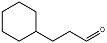 3-シクロヘキシルプロパナール 化学構造式